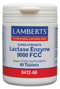 Complejo Lactasa 350 mg 9000 FCC. Enzima Digestiva en tabletas Lamberts[:en]Lactasa Complex 9000 FCC Lamberts