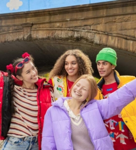 Grupo de adolescentes